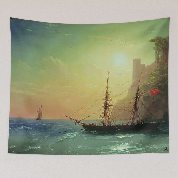 Item preview, Sea Coast - Ivan Aivazovsky - 1861 designed and sold by CJET.