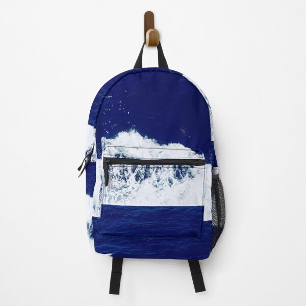 Item preview, The deep blue ocean wave designed and sold by The Iconic Minimalist.