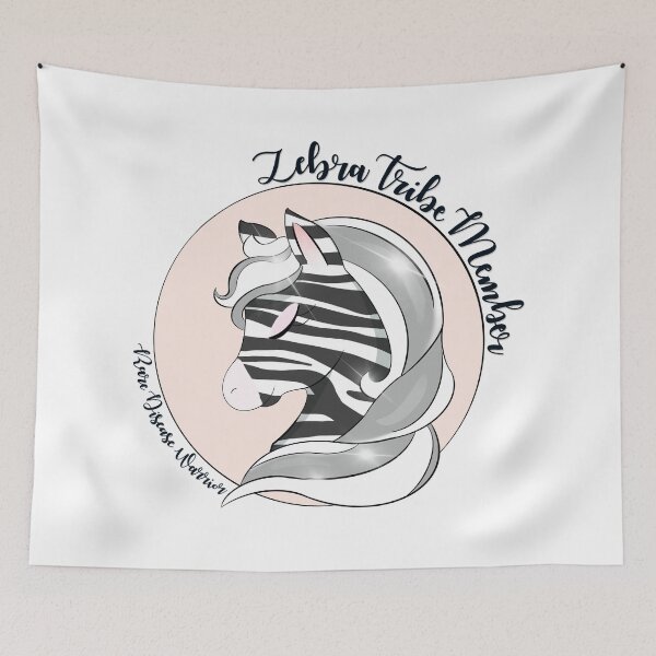 Item preview, Zebra Tribe Member Orange designed and sold by Elle  Hazlett.
