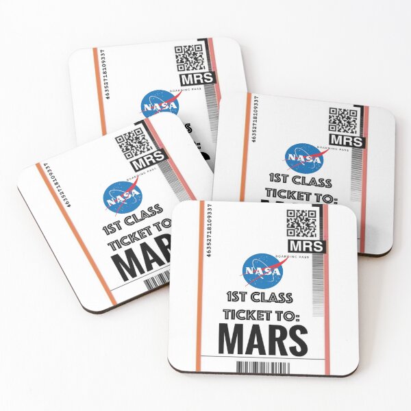 Item preview, 1st class ticket to mars designed and sold by morpheuzz.