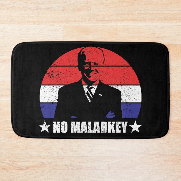 Item preview, No Malarkey Retro Sunset Distressed - Joe Biden designed and sold by RandomStuffShop.