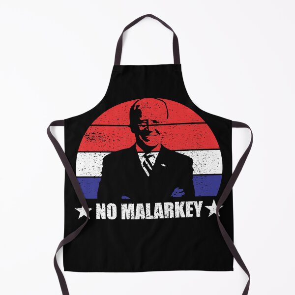Item preview, No Malarkey Retro Sunset Distressed - Joe Biden designed and sold by RandomStuffShop.