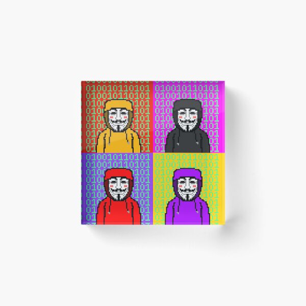 Item preview, Anonymous Hoodie Clan designed and sold by AnonymousMerch.