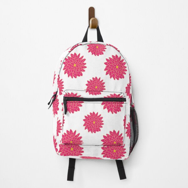 Item preview, Pink and Yellow Large and Medium Dahlia Pattern designed and sold by caseykayb.