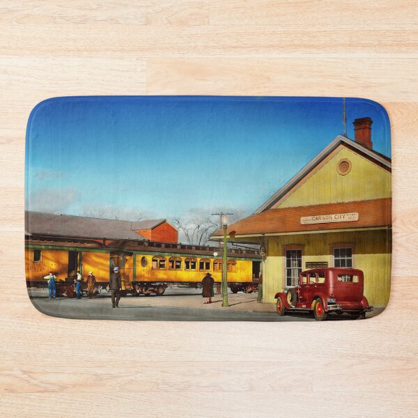 Item preview, Train Station - The Virginia & Truckee Train Station 1940 designed and sold by Mike Savad Photography.