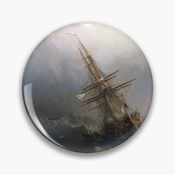 Artikelvorschau, Schiff im stürmischen Meer - Ivan Aivazovsky - 1887 entworfen und verkauft von CJET.