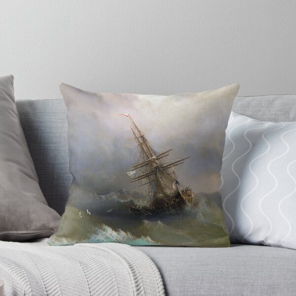 Item preview, Ship in the Stormy Sea - Ivan Aivazovsky - 1887 designed and sold by CJET.