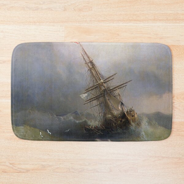 Item preview, Ship in the Stormy Sea - Ivan Aivazovsky - 1887 designed and sold by CJET.