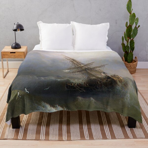 Item preview, Ship in the Stormy Sea - Ivan Aivazovsky - 1887 designed and sold by CJET.