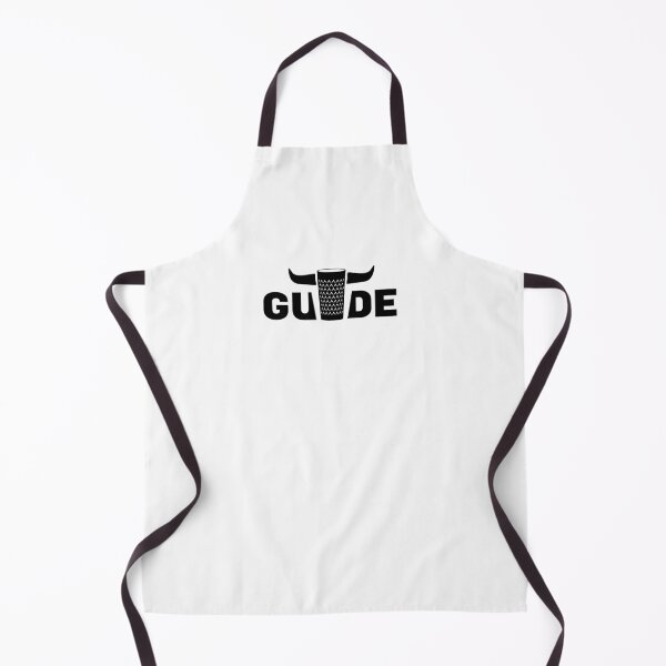 Item preview, Gude Ribbed! Lettering "Gude" with an Äppelwoi glass with horns designed and sold by HessiMetal.