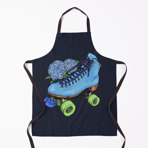 Item preview, Blue Floral Skate designed and sold by AliCaliDesigns.