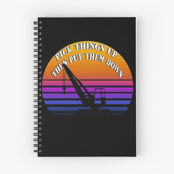 Item preview, Retro sunset Crane Pick thing up then put them down designed and sold by AllLeftSides42.