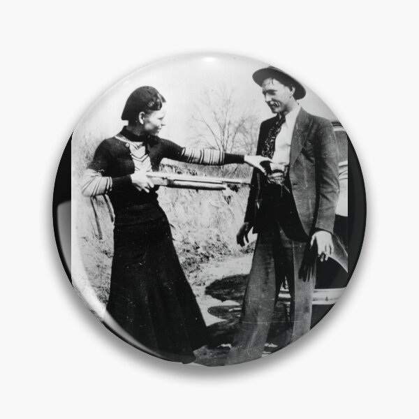 Item preview, Bonnie & Clyde With Rifle designed and sold by Slinky-Reebs.