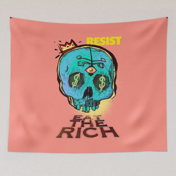 Item preview, Eat the rich, wear their crowns. designed and sold by grabthecrown.