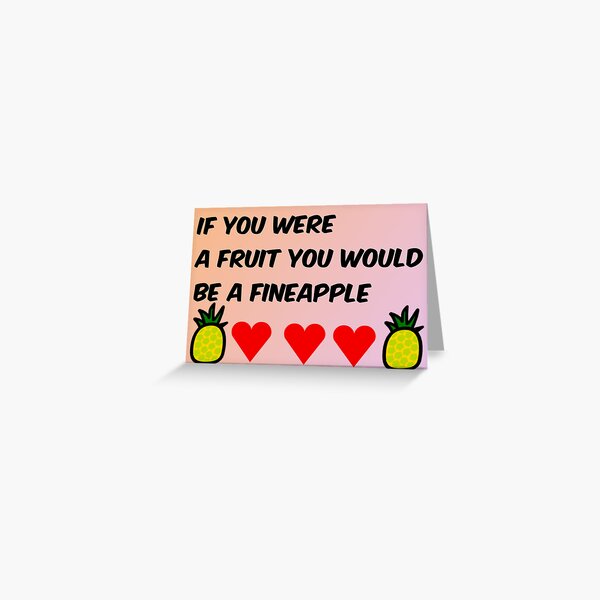 fineapple Greeting Card