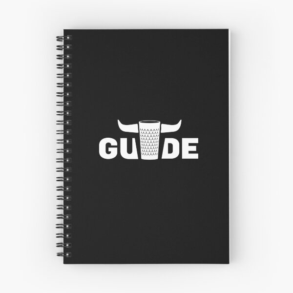 Item preview, Gude Ribbed! Lettering "Gude" with an Äppelwoi glass with horns designed and sold by HessiMetal.