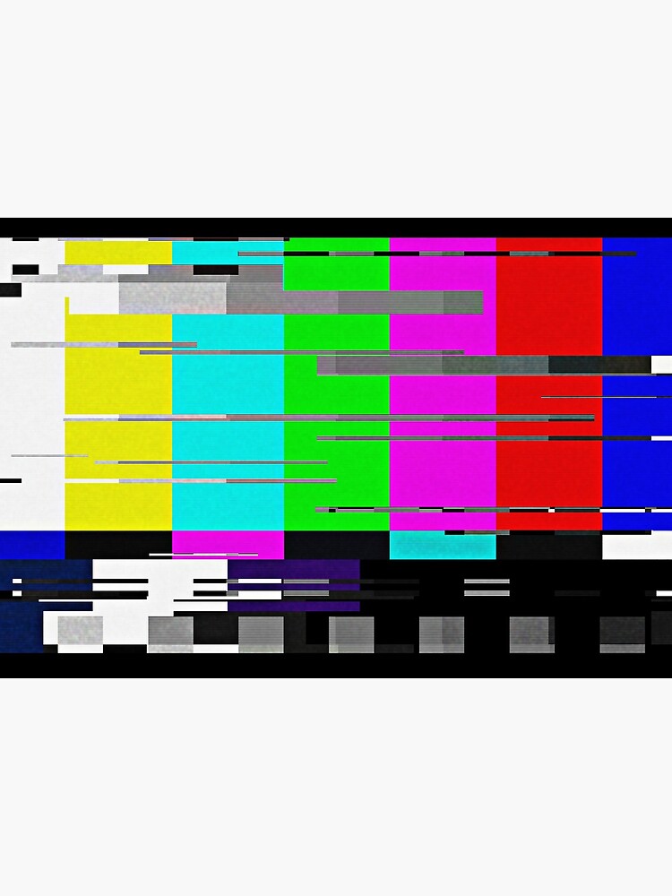 Glitchy TV colorbar by EpicycleStudios