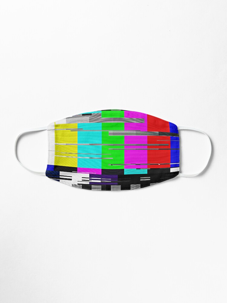 Alternate view of Glitchy TV colorbar Mask