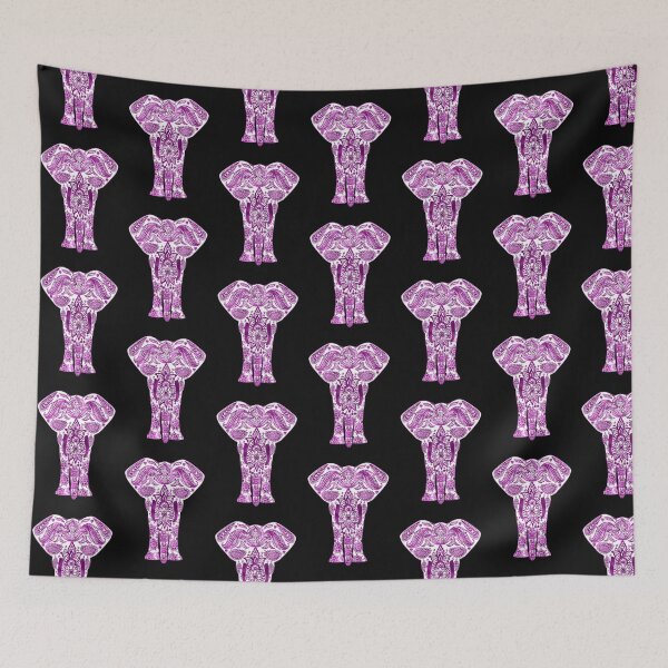 Item preview, Copy of Elephant mandala,pink pattern designed and sold by enigma3a.