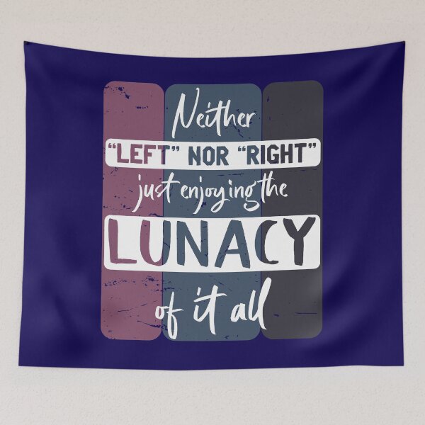 Item preview, Neither left nor right, simply being myself designed and sold by ChatterFox.