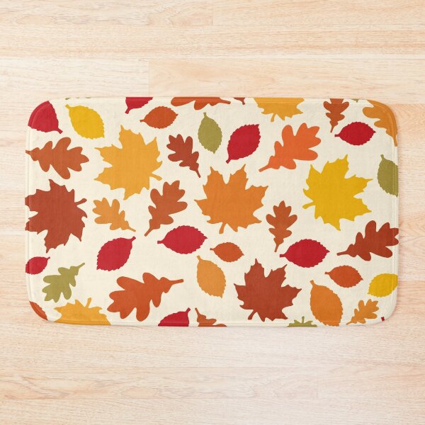 Item preview, Autumn Leaves Pattern designed and sold by Aryeh Studio.