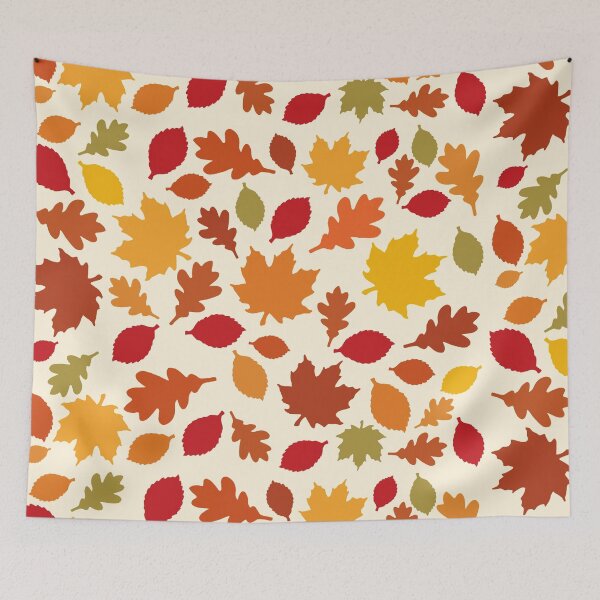 Item preview, Autumn Leaves Pattern designed and sold by Aryeh Studio.