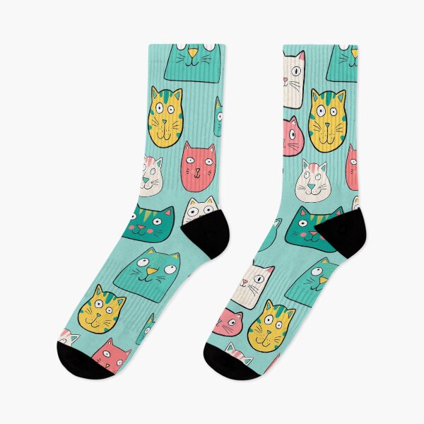 Item preview, Happy Cat Faces designed and sold by Drawntocats.