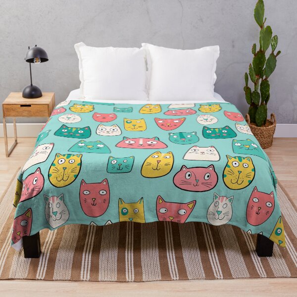 Item preview, Happy Cat Faces designed and sold by Drawntocats.