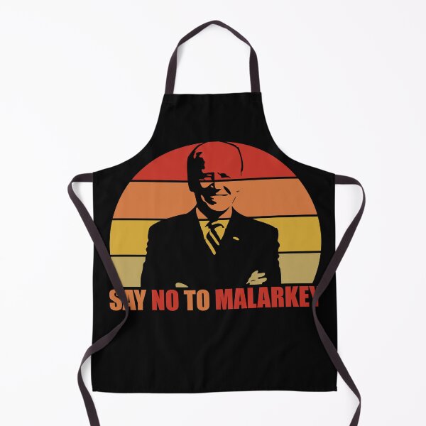 Item preview, Say No To Malarkey Retro Sunset - Joe Biden designed and sold by RandomStuffShop.