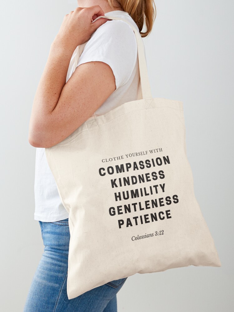 Clothe Yourselves With Humility Tote Bag Clothe Yourselves With Humility Tote Bag