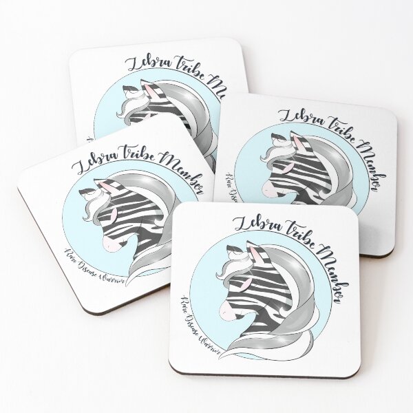 Item preview, Zebra Tribe Member Blue designed and sold by Elle  Hazlett.