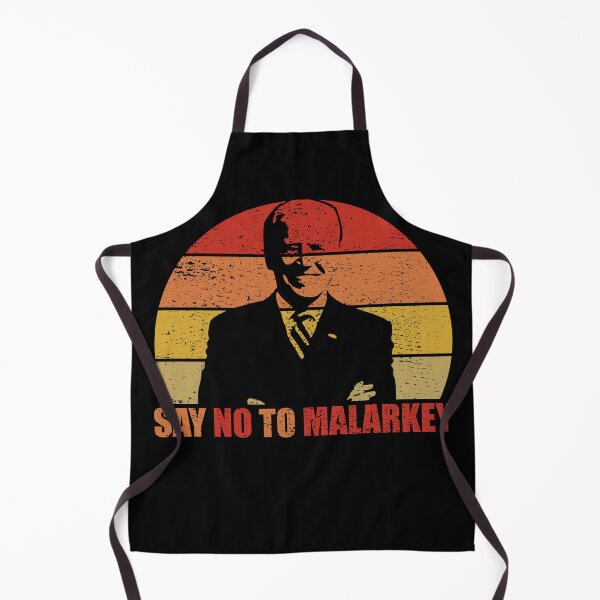 Item preview, Say No To Malarkey Retro Sunset Distressed - Joe Biden designed and sold by RandomStuffShop.