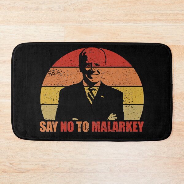Item preview, Say No To Malarkey Retro Sunset Distressed - Joe Biden designed and sold by RandomStuffShop.