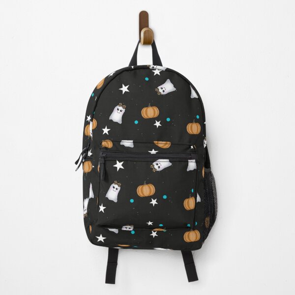 Item preview, Halloween pumpkin and Ghost pattern designed and sold by Susan Turpin.