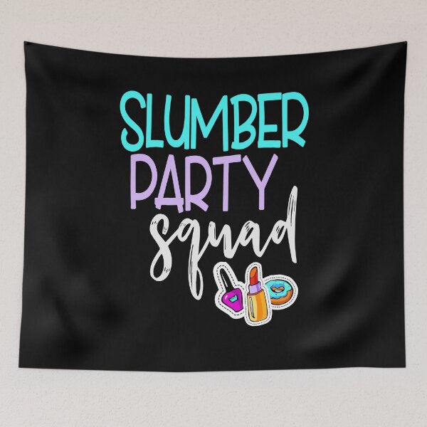 Item preview, Cute Slumber Party Sleepover Squad Matching Shirt for Girls designed and sold by jpjournals.