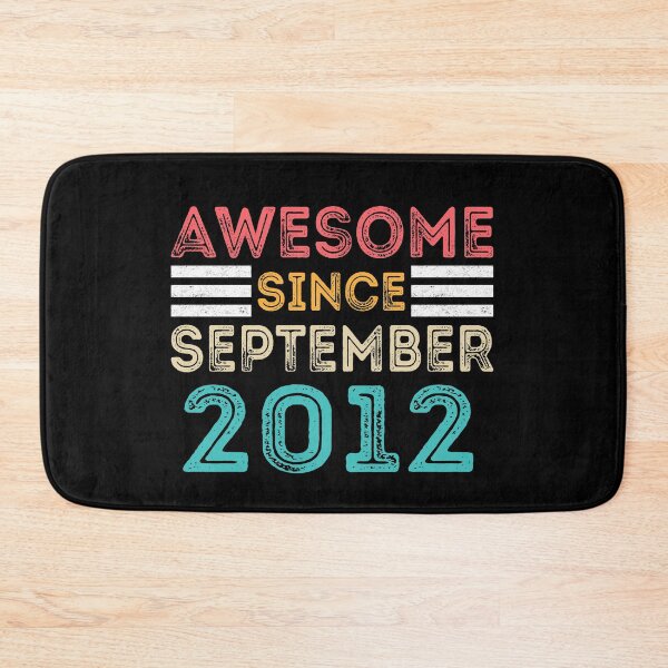 Item preview, Retro Vintage 8th Birthday - Awesome Since September 2012 designed and sold by meedTee.