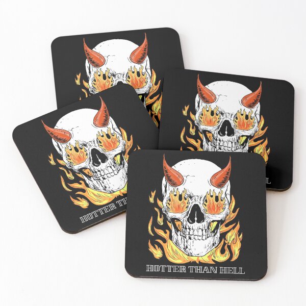 Item preview, Hotter Than Hell Skull designed and sold by JadedSaint.