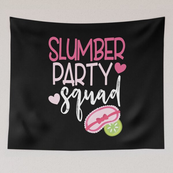Item preview, Cute Slumber Party Sleepover Squad Matching Shirt for Girls designed and sold by jpjournals.