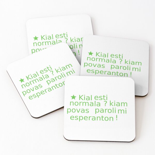 Item preview, Esperanto "why be normal?" designed and sold by MsTyson.