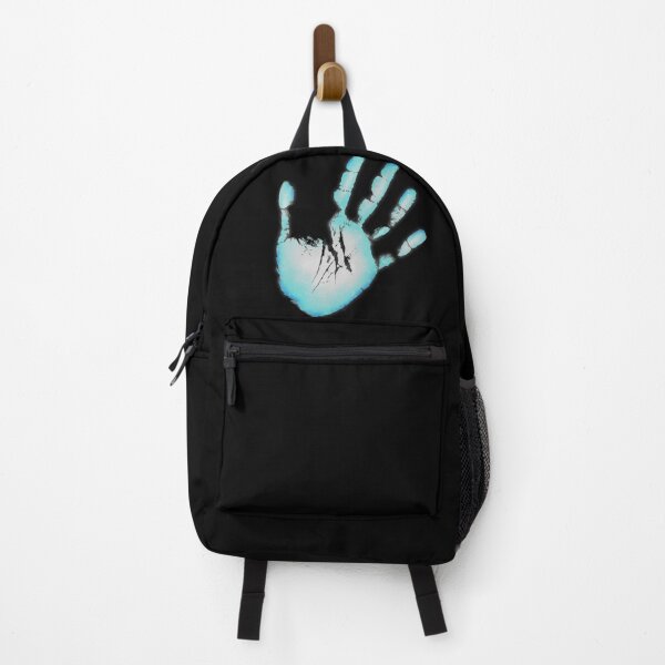 Item preview, Hand Print Blue Neon Fluo Thermochromic Paint Effect designed and sold by Jolly-Yosei.
