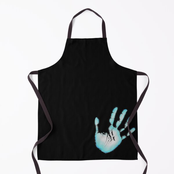 Item preview, Hand Print Blue Neon Fluo Thermochromic Paint Effect designed and sold by Jolly-Yosei.