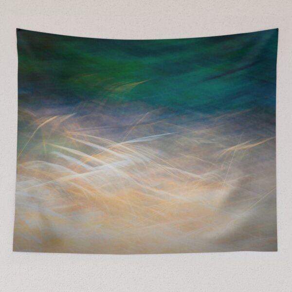 Item preview, Golden Grasses Pine Forest Abstract designed and sold by Amy Mitchell.