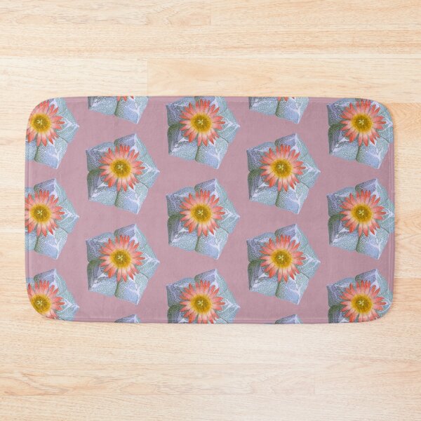 Item preview, Watercolor hand painted blue blossom cactus designed and sold by sleeperr.