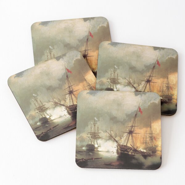 Item preview, The Battle of Navarino - Ivan Aivazovsky - 1846 designed and sold by CJET.