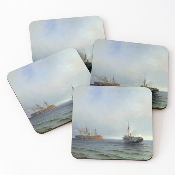 Item preview, The Capture of Turkish Nave on Black Sea - Ivan Aivazovsky - 1877 designed and sold by CJET.