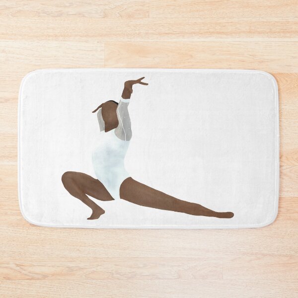 Item preview, Simone Biles Gymnastics Art - White Leo designed and sold by Cherries4.