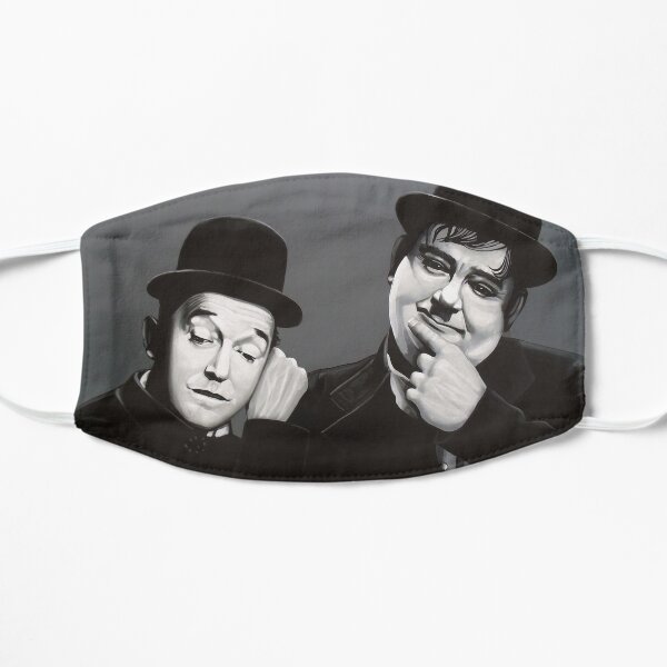 Laurel And Hardy Face Masks Redbubble