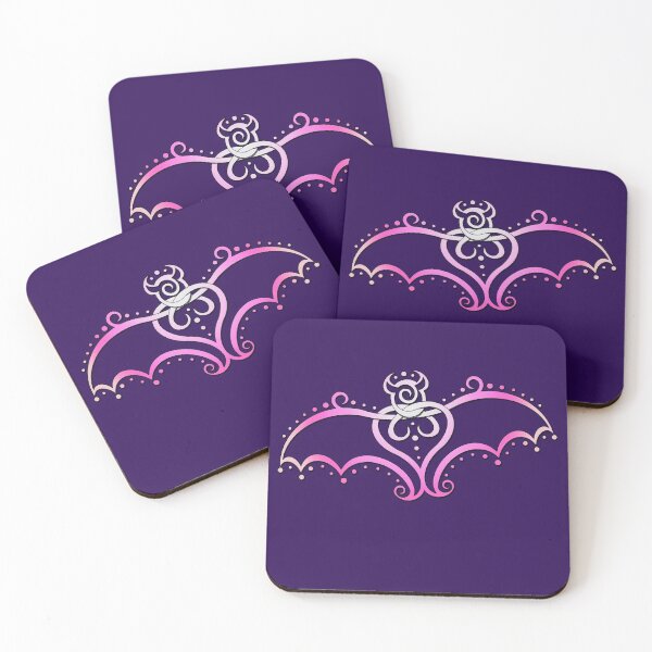 Aperçu de l'œuvre Halloween Lady Bat - Rose créée et vendue par Dana Kester-McCabe.