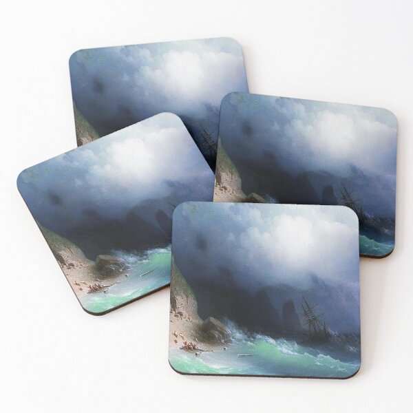 Item preview, The Shipwreck near Rocks - Ivan Aivazovsky - 1870 designed and sold by CJET.