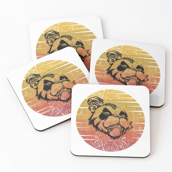 Item preview, Retro Sunset Panda warrior designed and sold by MoMasry.